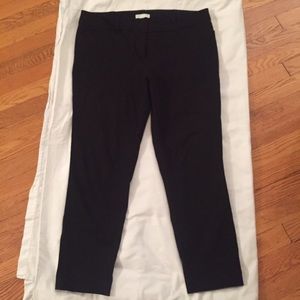 NY&CO cropped stretch black dress pants